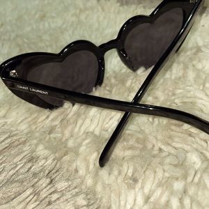 Saint Laurent Loulou Heart Sunglasses
